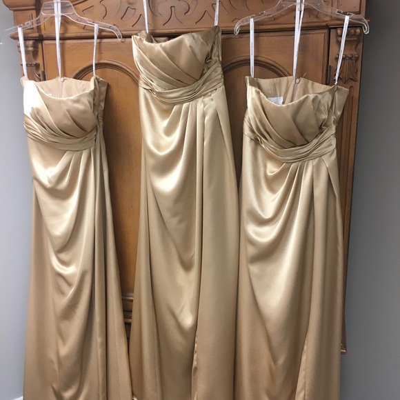 David's Bridal Bridesmaids Dresses Lot - Picture 1 of 6